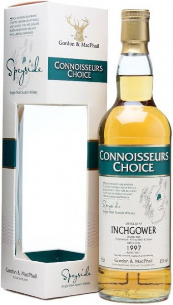 Виски Inchgower "Connoisseur's Choice", 1997, gift box, 0.7 л