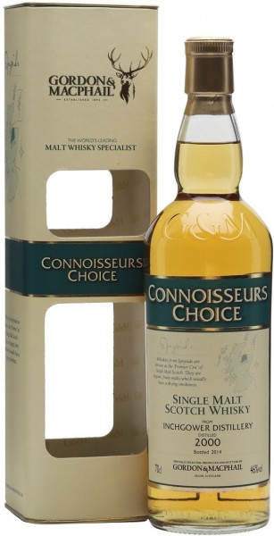 Виски Inchgower "Connoisseur's Choice", 2000, gift box, 0.7 л