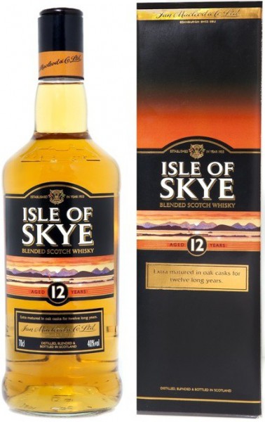 Виски "Isle Of Skye" 12 Years Old, gift box, 0.7 л