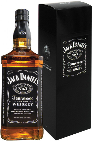 Виски Jack Daniels, gift box, 2 л