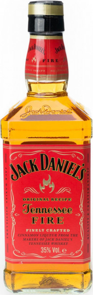 Виски Jack Daniels, "Tennessee Fire", 0.5 л