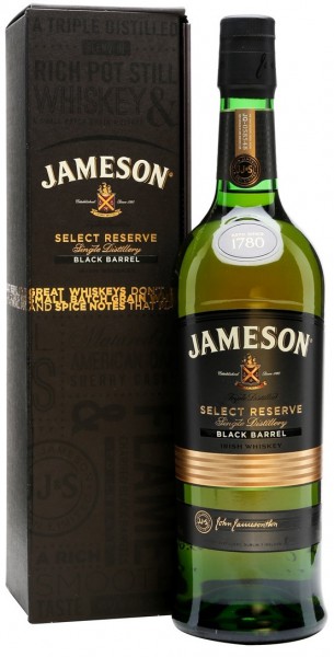 Виски Jameson Select Reserve, Black Barrel, gift box, 0.7 л