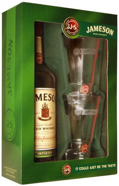 Виски Jameson, with 2-glass box, 0.7 л