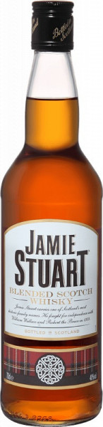 Виски "Jamie Stuart" Blended Scotch Whisky, 0.7 л