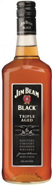 Виски Jim Beam Black "Triple Aged", 6 Years Old, 1 л