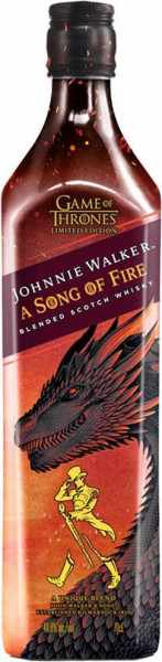 Виски Johnnie Walker, "A Song of Fire", 0.7 л