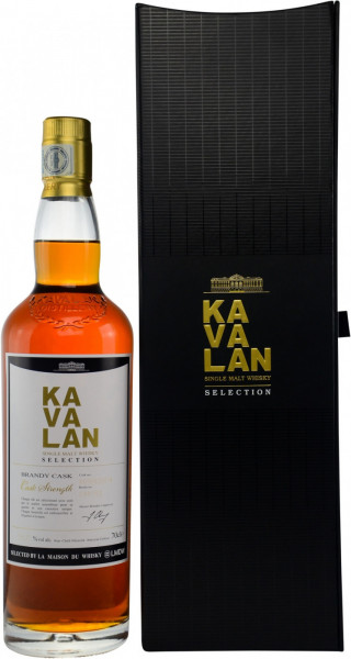 Виски "Kavalan" Brandy Single Cask, gift box, 0.7 л