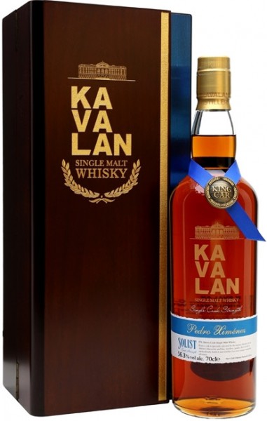 Виски Kavalan, "Solist" Pedro Ximenez Sherry Cask (56,3%), gift box, 0.7 л