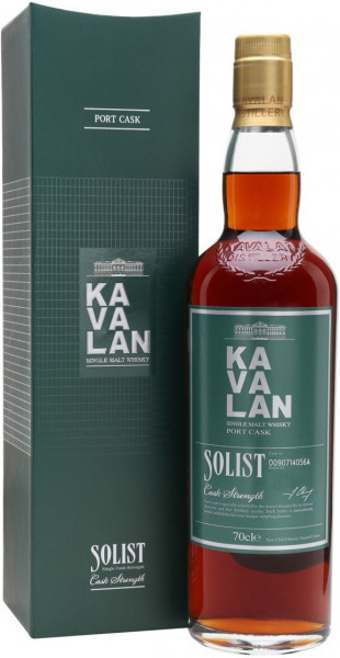 Виски Kavalan, "Solist" Port Cask, gift box, 0.7 л