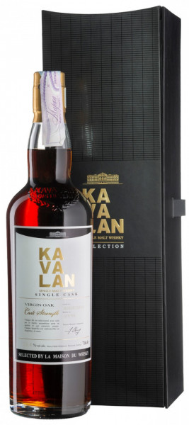 Виски "Kavalan" Virgin Oak Single Cask (59,4%), gift box, 0.7 л