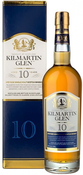 Виски "Kilmartin Glen" 10 Years Old, gift box, 0.7 л