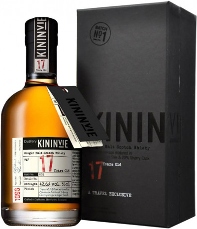 Виски "Kininvie" 17 Years Old, 1996, gift box, 0.35 л