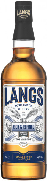Виски "Langs" Rich & Refined, 0.7 л