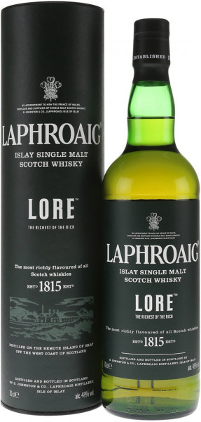 Виски Laphroaig "Lore", in tube, 0.7 л