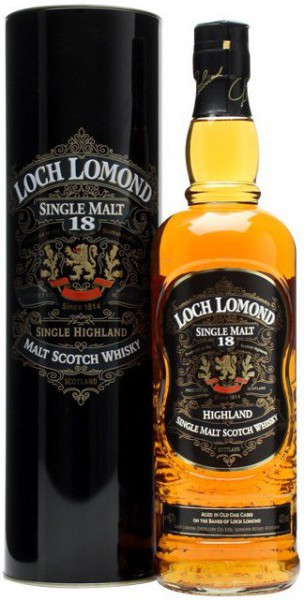 Виски Loch Lomond 18 Years Old, gift tube, 0.7 л