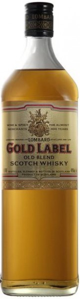 Виски Lombard, "Gold Label" Old Blend, 0.75 л