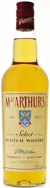 Виски "MacArthur's", 0.5 л