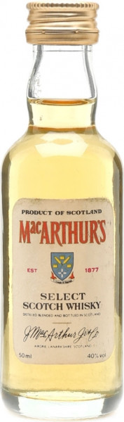 Виски "MacArthur's", 50 мл