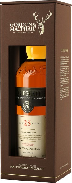 Виски MacPhail’s, 25 Years Old, gift box, 0.7 л