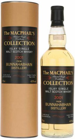 Виски MacPhails Collection from Bunnahabhain, 2001, gift box, 0.7 л