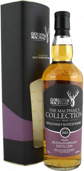 Виски MacPhails Collection from Bunnahabhain, 2005, gift box, 0.7 л