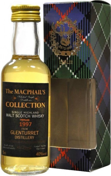 Виски MacPhails Collection from Glenturret, 1997, gift box, 50 мл
