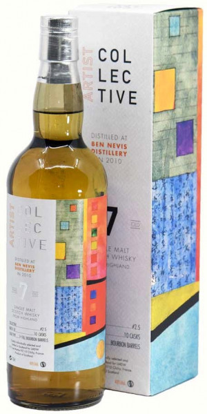 Виски Maison du Whisky, "Artist Collective" Ben Nevis 7 Years, 2010, gift box, 0.7 л