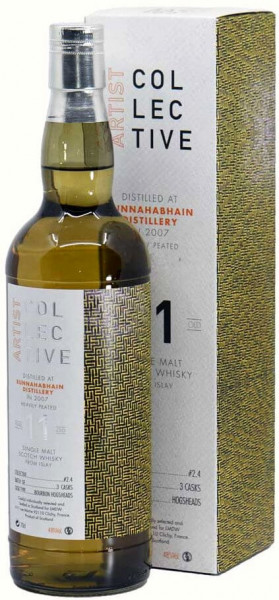 Виски Maison du Whisky, "Artist Collective" Bunnahabhain Moine 11 Years, 2007, gift box, 0.7 л