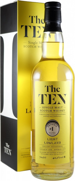 Виски Maison du Whisky, "The Ten" #01, Light Lowland Auchentoshan, 2004, gift box, 0.7 л