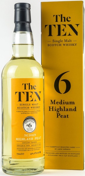 Виски Maison du Whisky, "The Ten" #06, Medium Highland Peat Ardmore, 2008, gift box, 0.7 л