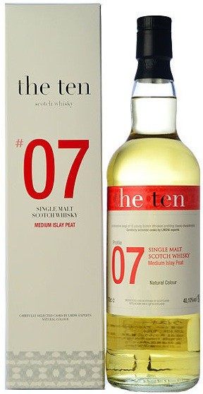 Виски Maison du Whisky, "The Ten" #07, Medium Islay Peat, 2002, gift box, 0.7 л