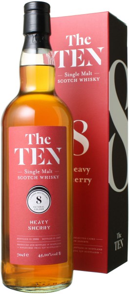 Виски Maison du Whisky, "The Ten" #08, Heavy Sherry, 2006, gift box, 0.7 л
