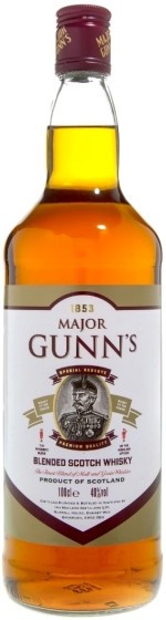 Виски "Major Gunn's" Blended Scotch Whisky, 0.7 л