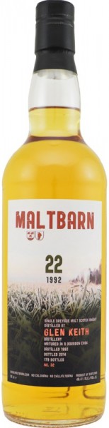 Виски Maltbarn, "Glen Keith" 22 Years Old, 1992, 0.7 л