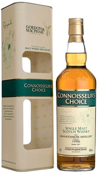 Виски Mannochmore "Connoisseur's Choice", 1996, gift box, 0.7 л