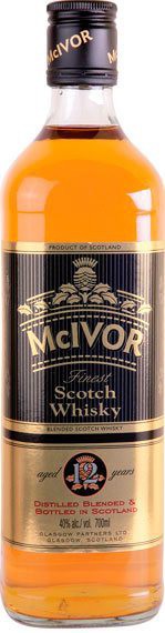 Виски "McIvor" Finest Scotch Whisky, 12 YO, 0.5 л