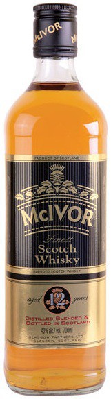 Виски "McIvor" Finest Scotch Whisky, 12 YO, 0.7 л