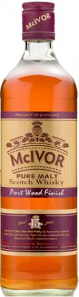 Виски "McIvor" Pure Malt Port Finish, 15 YO, 0.7 л