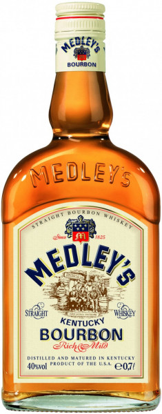 Виски "Medley's" Kentucky Straight Bourbon, 0.7 л