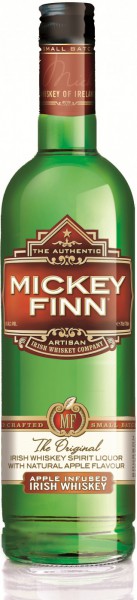 Виски "Mickey Finn" Apple Whiskey Liquor, 0.7 л