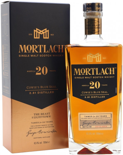 Виски "Mortlach" 20 Years Old, gift box, 0.7 л