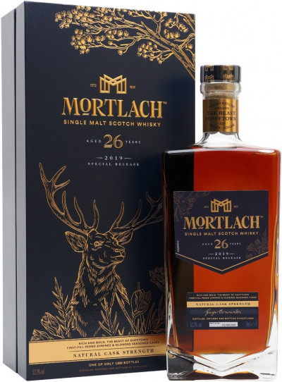 Виски "Mortlach" 26 Years, gift box, 0.7 л