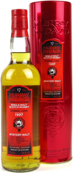 Виски Murray McDavid, "Eorna Loin" 17 Years Old, 1997, metal tube, 0.7 л