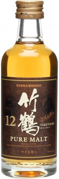 Виски Nikka, "Taketsuru" Pure Malt 12 Years Old, 50 мл