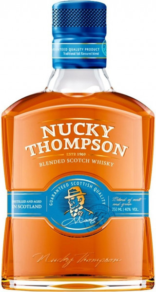 Виски "Nucky Thompson" Blended Scotch Whisky, flask, 0.25 л