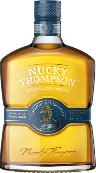 Виски "Nucky Thompson" Blended Scotch Whisky, flask, 0.5 л