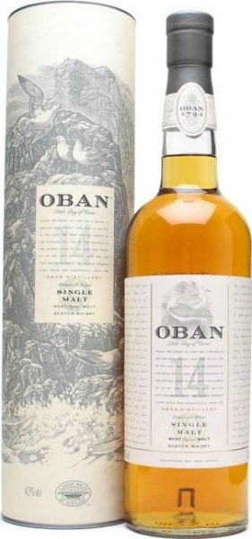 Виски "Oban" malt 14 years old, with box, 0.75 л