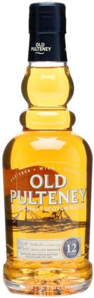 Виски Old Pulteney 12 years, 0.35 л