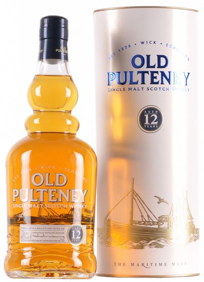 Виски Old Pulteney 12 years, in tube, 0.7 л