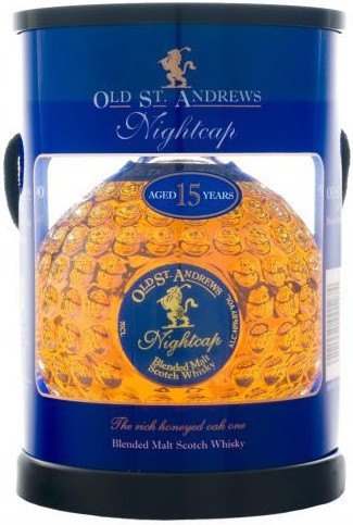 Виски Old St. Andrews, "Nightcap" 15 Years Old, in tube, 0.7 л